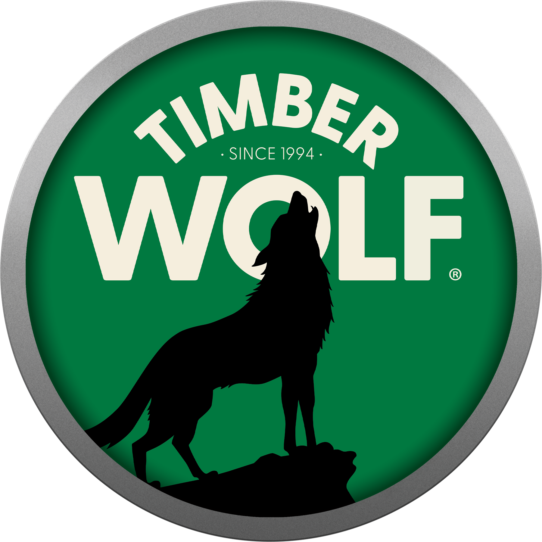 Can of Timber Wolf Moist Snuff in wintergreen flavor